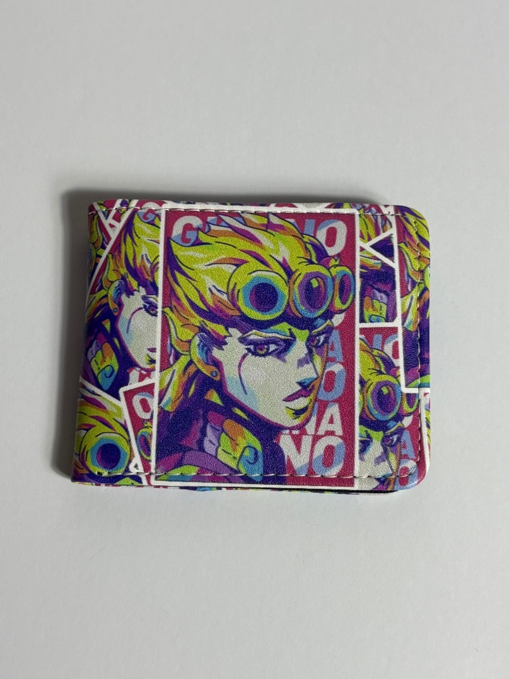 Jojo's Bizarre Adventure Faux Leather Wallet Wallets Money Holder Anime Manga